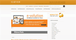 Desktop Screenshot of elseviersaude.com.br